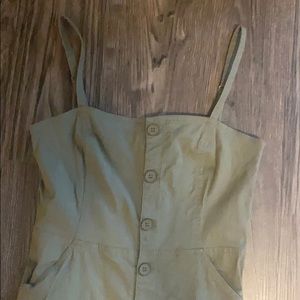 Olive green jumpsuit